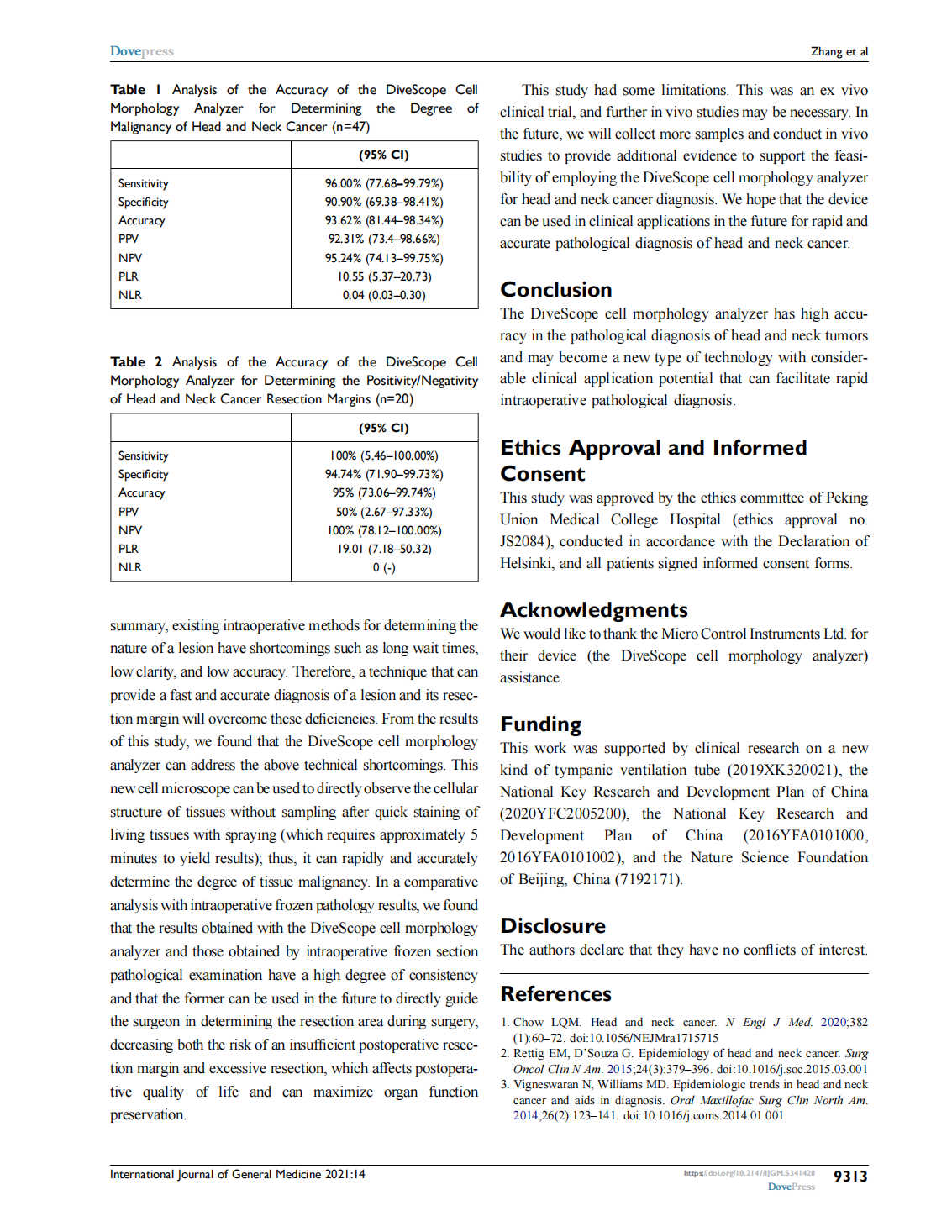 A Novel Cell Morphology Analyzer Application in  Head and Neck Cancer(图7)