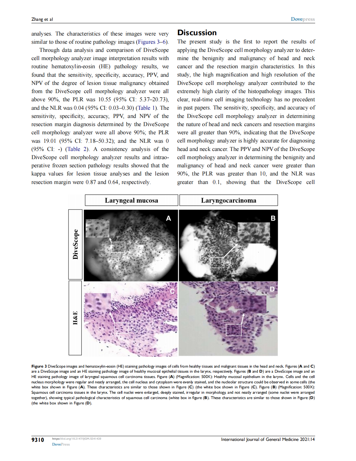 A Novel Cell Morphology Analyzer Application in  Head and Neck Cancer(图4)